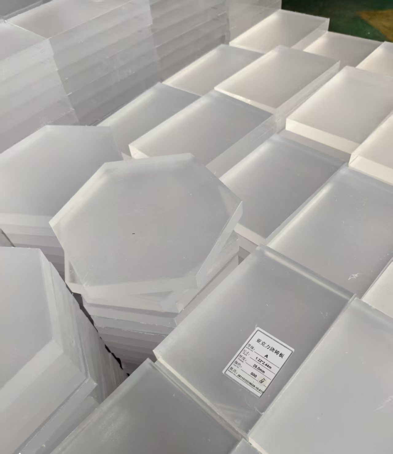 Acrylic Clear Sheet - UV Resistant