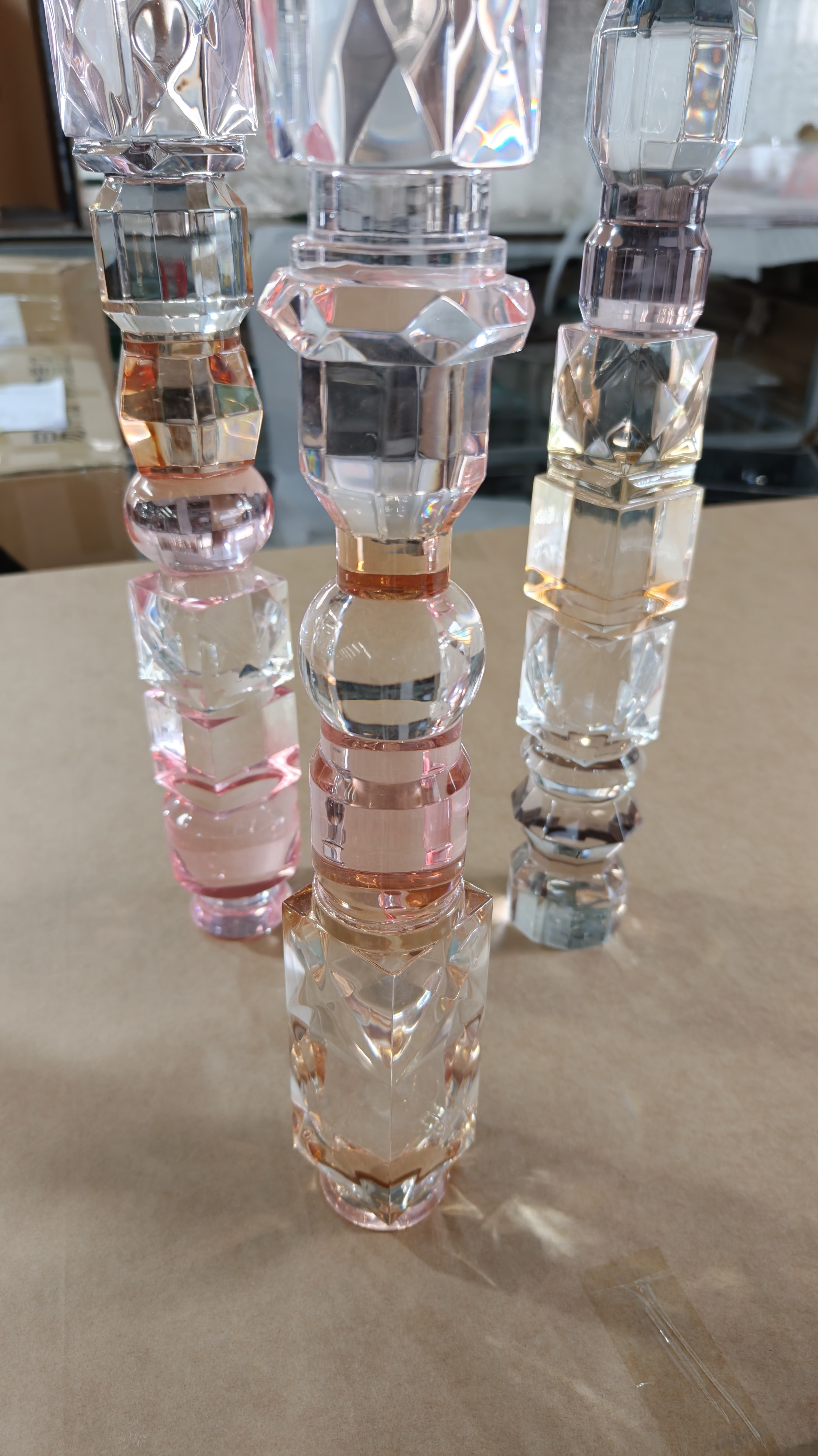 Acrylic table legs